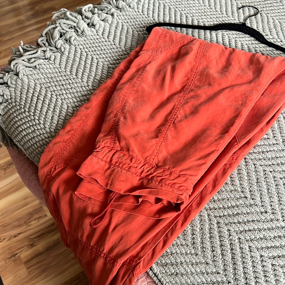 FP movement drop crotch wide leg flowy pant sz S